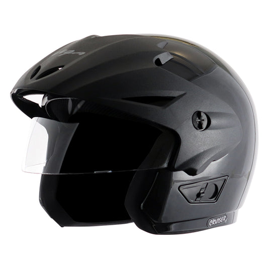 Vega Cruiser W/P Black Helmet - bikerstore.in
