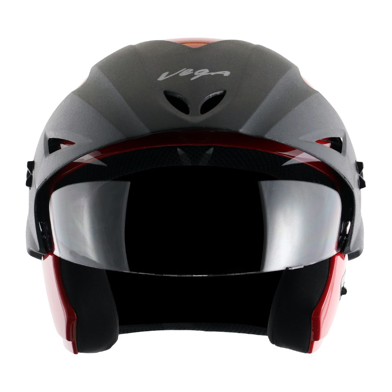 Vega Cruiser W/P Red Helmet - bikerstore.in