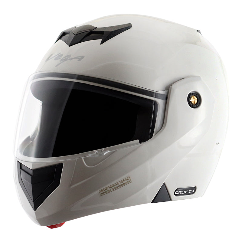 Vega Crux Dx White Helmet - bikerstore.in