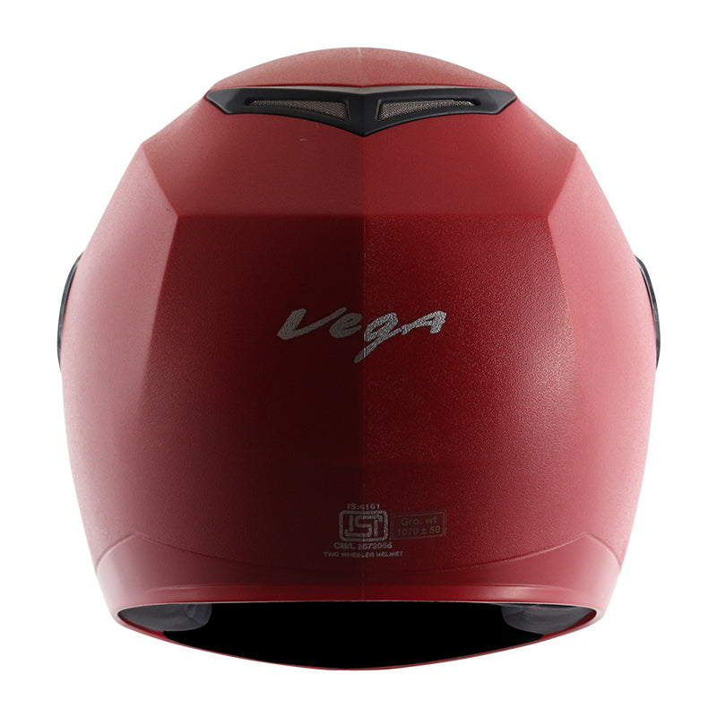 Vega Edge Red Helmet - bikerstore.in