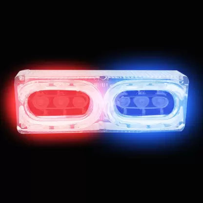 Red Blue LED License Plate Light Reversing Light Tail Light Back Up Lamp Motorbike Car Van Truck LED 6 V 12 W Universal For Bike Pack of 1