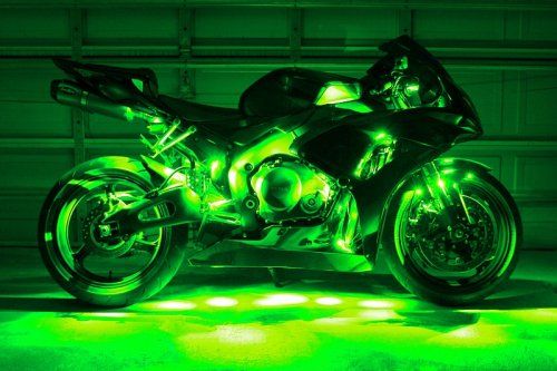 Green 2025 bike light